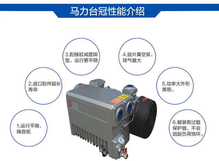 臺冠MLV0100旋片式負壓泵性能介紹圖 臺冠MLV0100旋片式負壓泵性能介紹圖